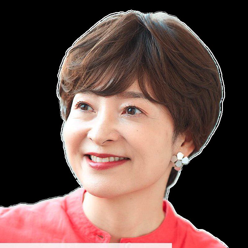 2025款 气质妈妈假发 全真发女士蓬松短发修脸斜刘海蓬松卷发