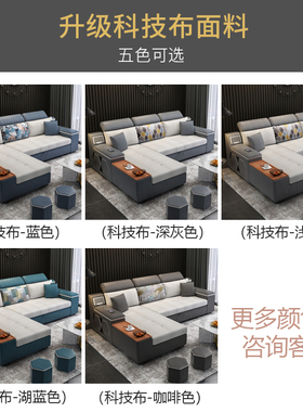 智能沙发床两用客厅多功能可折叠双人贵妃抽拉式小户型2W021年新