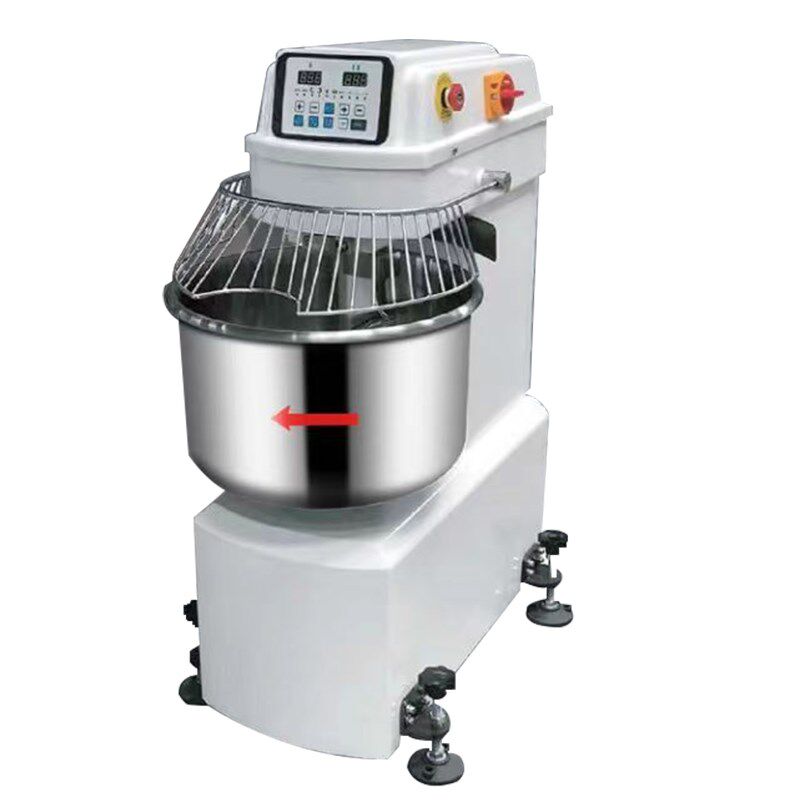 半包粉和面机商用双速双动揉面机25/50L公斤搅面电脑版自动打面机