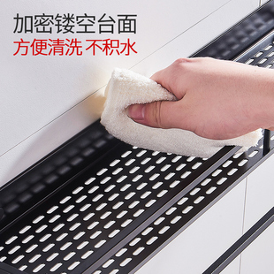 收纳架浴室洗漱台洗手间单层托盘 卫生间置物架免打孔壁挂吸壁y式