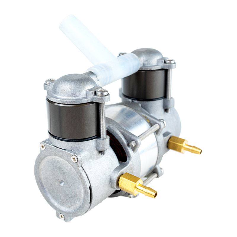 超小型无油无刷静音直流无油机空D压机头活塞式新款空气压缩机