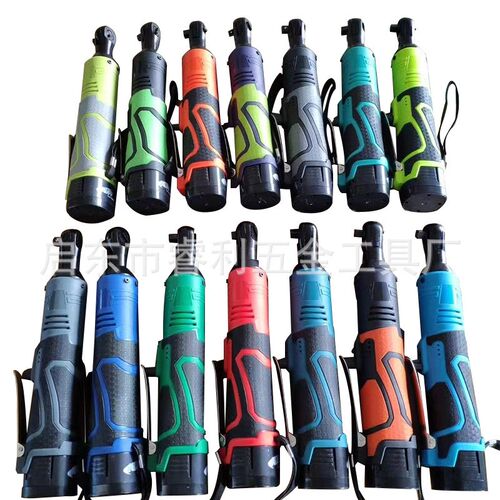 充电式锂电c棘轮扳手12V/16.8V电动扳手90度直角角向舞台桁架工具