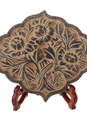 富贵牡丹花开富贵中式p装修饰品新婚礼物中国风送老外商务礼品摆