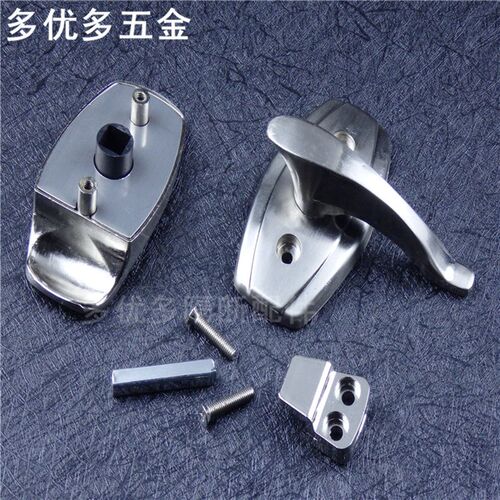 卫生间门锁 公共厕所卫生间隔断配件 精雅04M4指示锁 带拉手门锁