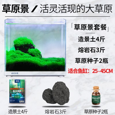 佛系观赏虾大i型虾缸养专用生态草缸观赏虾缸小水族箱缸