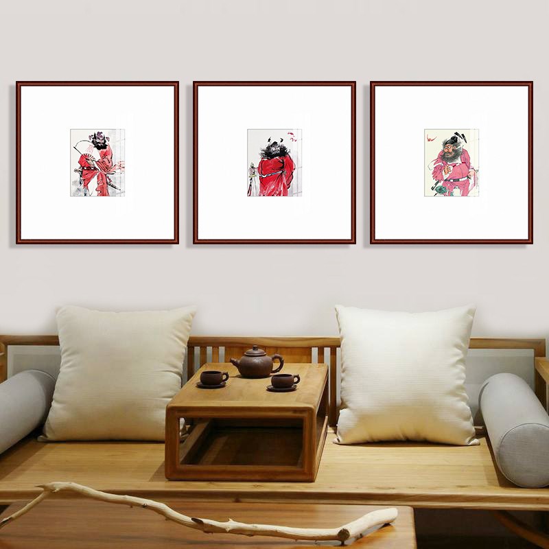 钟馗装饰画天g师钟魁画像玄关画新中式客厅壁画办公室酒店挂画竖