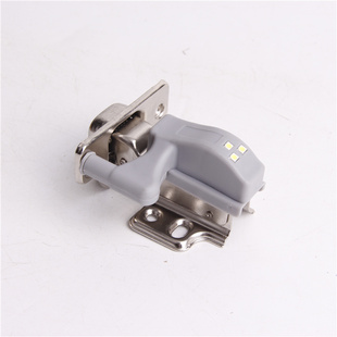 柜门铰链合页灯开门自亮关v门自关橱柜铰链配套灯5只一套铰链灯