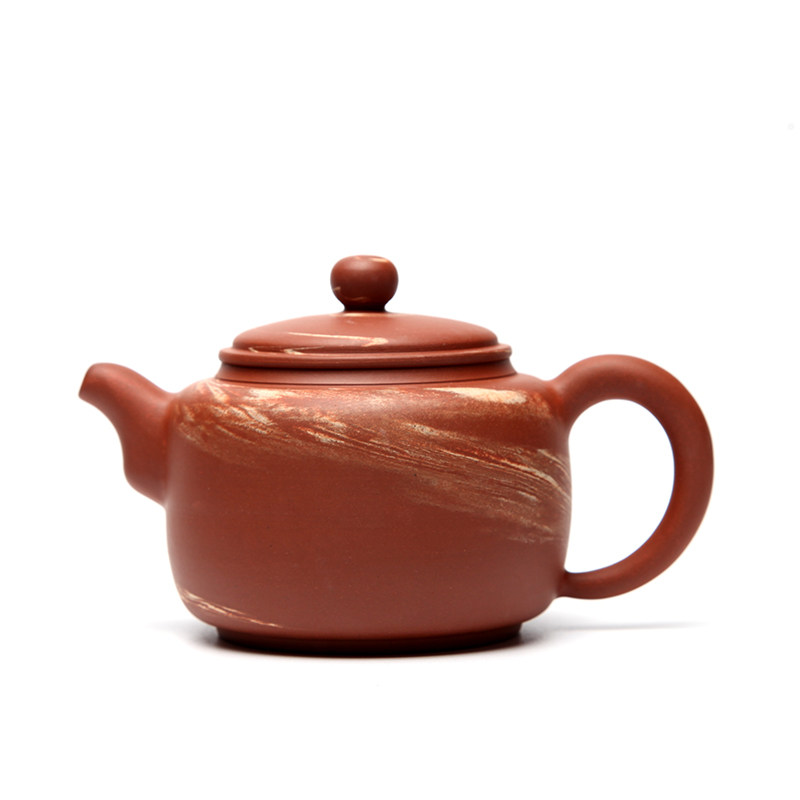 荣昌陶茶壶安陶纯全手工绞v泥仿古壶原矿四大名陶功夫茶具非紫砂