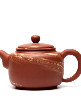 荣昌陶茶壶安陶纯全手工绞v泥仿古壶原矿四大名陶功夫茶具非紫砂