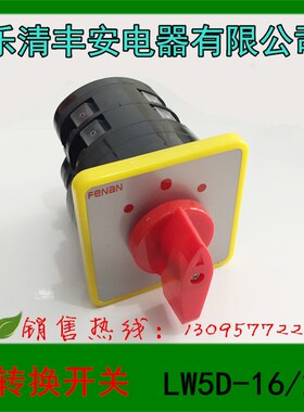正品 乐清丰安电器 转换开关 LW5D-16/2 转换开关