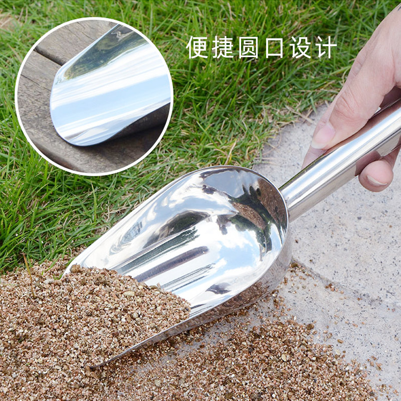 加厚园艺工具户外挖土小铲子阳台种菜不锈钢勺子园艺种花松土工具,鲜花速递/花卉仿真/绿植园艺,水枪,淘宝优惠券,粉丝福利购,淘宝优惠卷