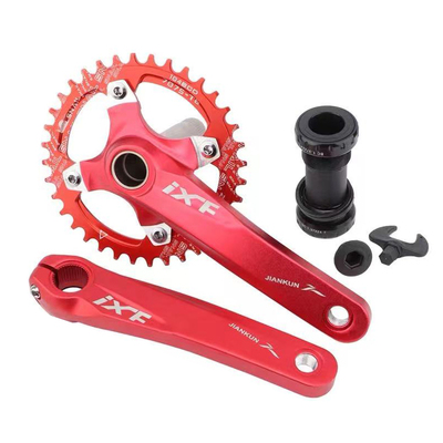 IXF建坤山地自行车单车中s空一体曲柄牙盘正负齿单盘32 34 36 38T