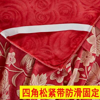 2021床裙式床罩新款全棉防尘床单M床套单件1米8*2