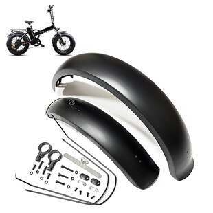 雪地车挡泥板20/24/26寸x4.0加宽自行车N挡泥板胖胎山地车全包挡