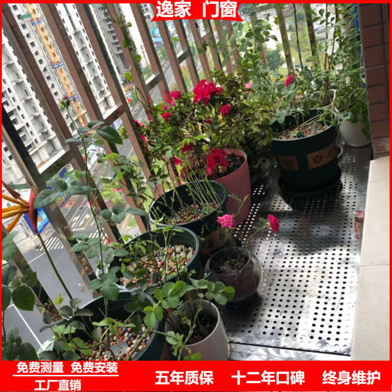 成都高层封阳台304不锈钢防盗窗 防护栏 网儿童安全窗 飘窗栏杆