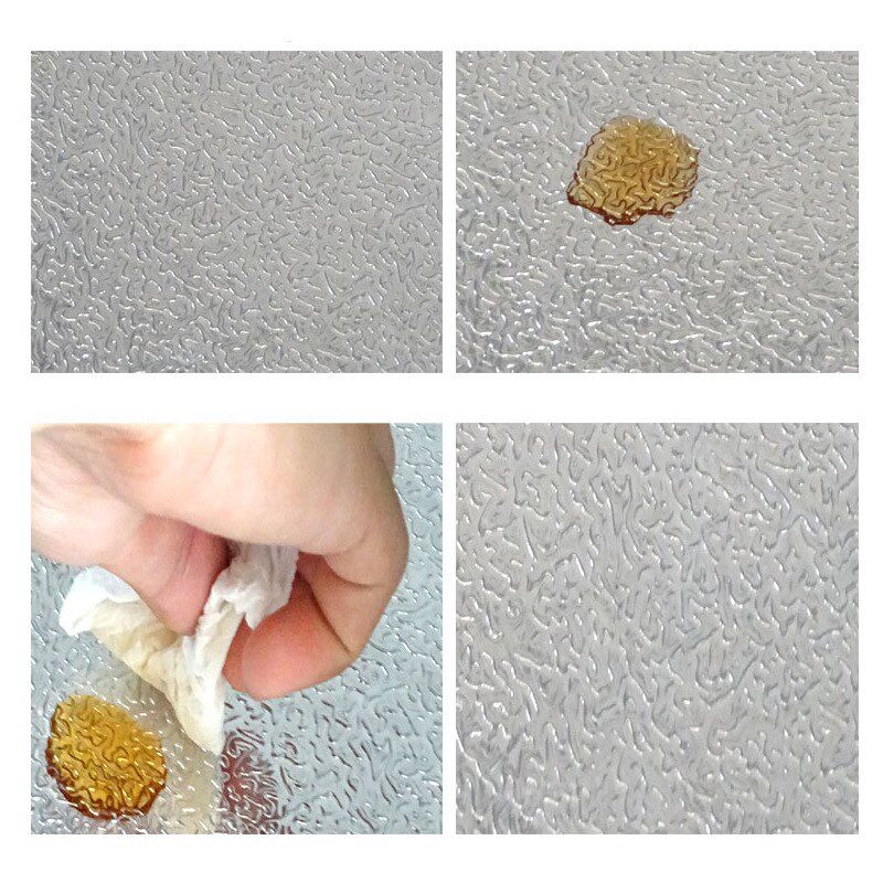 加厚橱柜铝箔g贴纸 防水防潮餐桌抽屉垫防油自粘铝箔贴纸锡纸