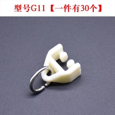 墙明装室内简约钢丝绳顶滑u道装饰浴帘窗帘轨道滚轮内方滑竿直轨