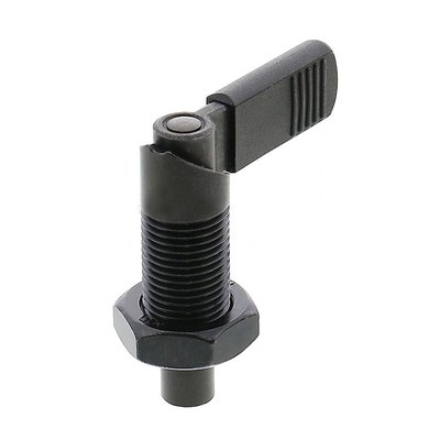 碳钢细牙L型把手旋钮柱塞PXVB16-6/8/10PXVBK20-8/10分度定位销12