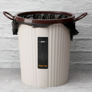 悦积分带压圈20l大容量大号厨房用垃圾桶大号家用20升客厅无盖北