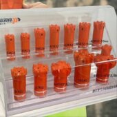 54球齿钎头螺纹钻头T系列钻 普兰卡钻头台车凿岩钻头43