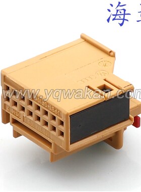 DJ7168-0.6-21汽车线束连接器插头接插件 含端子1K0 972 928A