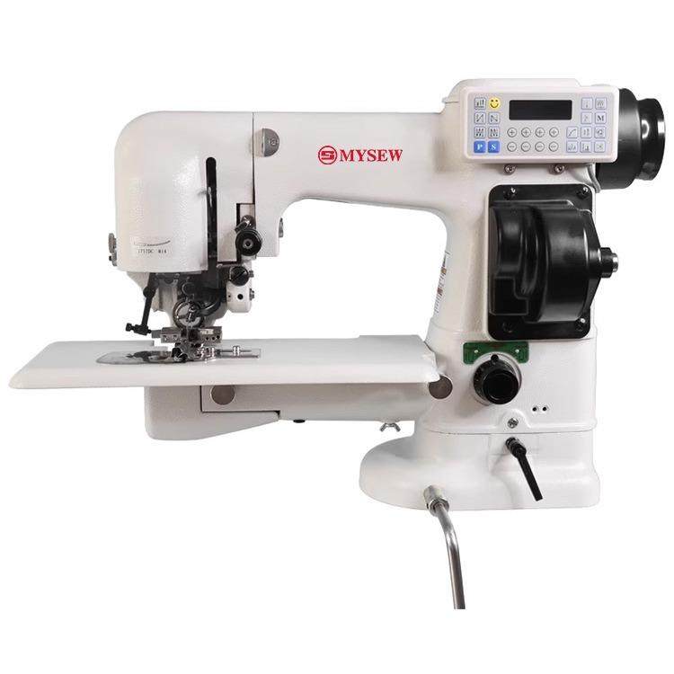 360电脑全自动双面呢暗缝机羊绒大衣仿手工侧缝中缝缝合机撬边机