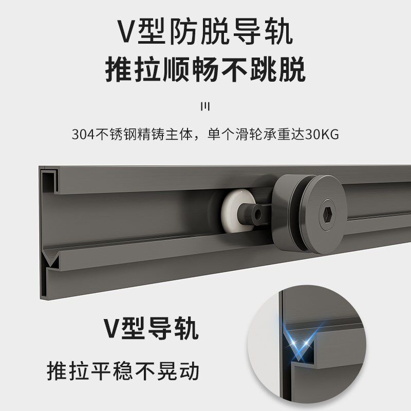 极窄弧扇形不锈钢淋浴房玻璃浴室洗澡间沐浴房整体V干湿分离移门