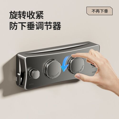 双伸缩晾衣绳室j内免打孔阳台隐形收缩晾衣神器卫生间晾衣架钢丝