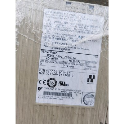 安川伺服驱动 SGDV-2R8A11A 成色新9-99新