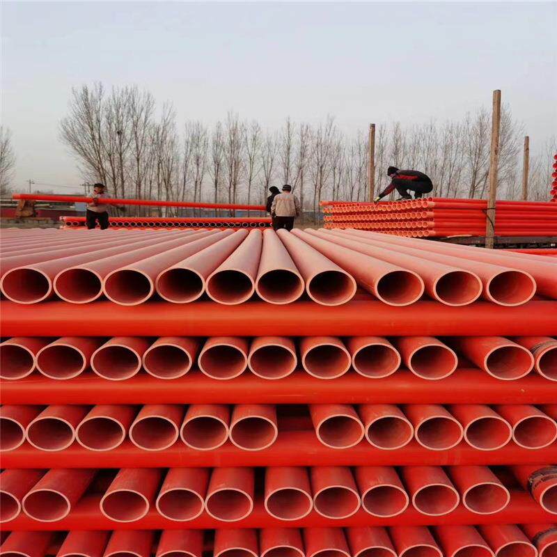 厂家销售PVC-U电力管电缆保护管PVC电线通信管型号50/110/160/200