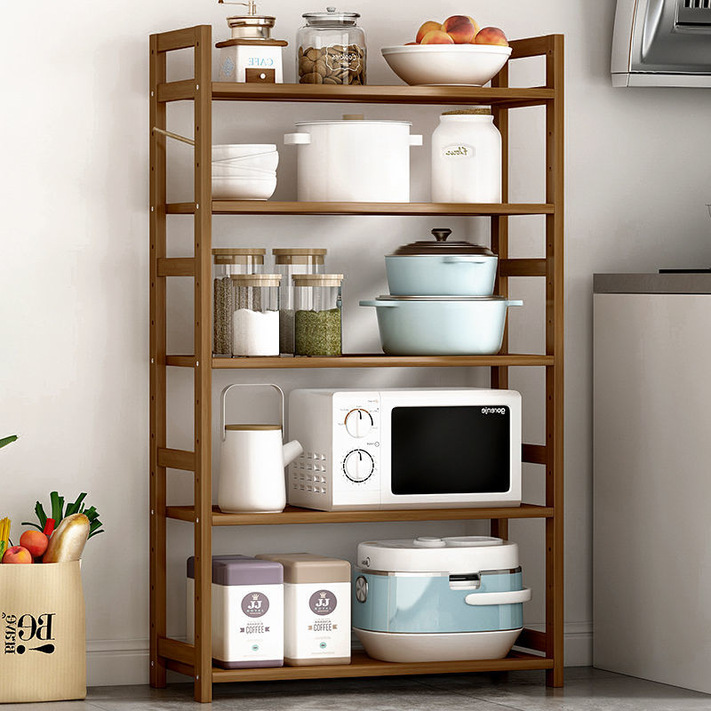 厨房置物架置物架落地多层书架收纳层架浴室放L置架客厅阳台花架