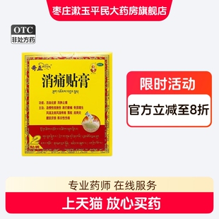 消痛贴膏/奇正1.0g*2贴（润湿剂每袋装2.0ml）