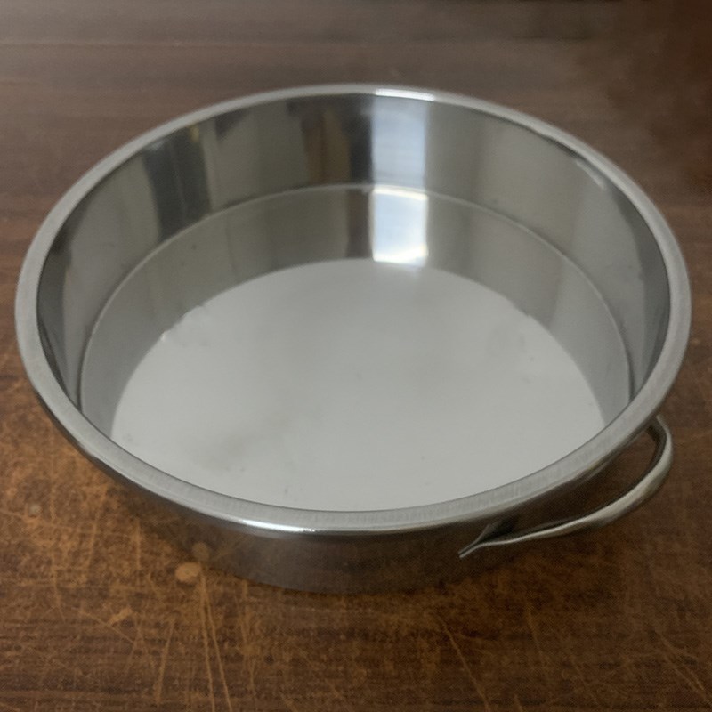 新南桥三麦昌岗面团36分块机分块盘料盘分割盘加厚V不锈钢面团托