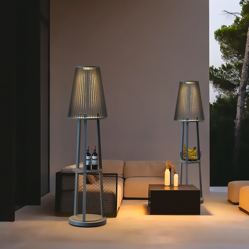 户外草坪灯防水别墅庭院灯花园露台布置灯高级简约落W地灯太阳能