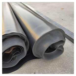 土工膜黑色HDPE塑料膜上海厂家现货藕塘莲花池养殖场防渗膜