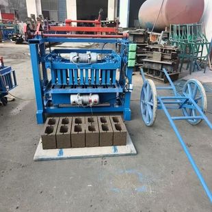 小型路面砖空心 小型水泥砖机混凝土砌块设备 手动款小型水泥砖机
