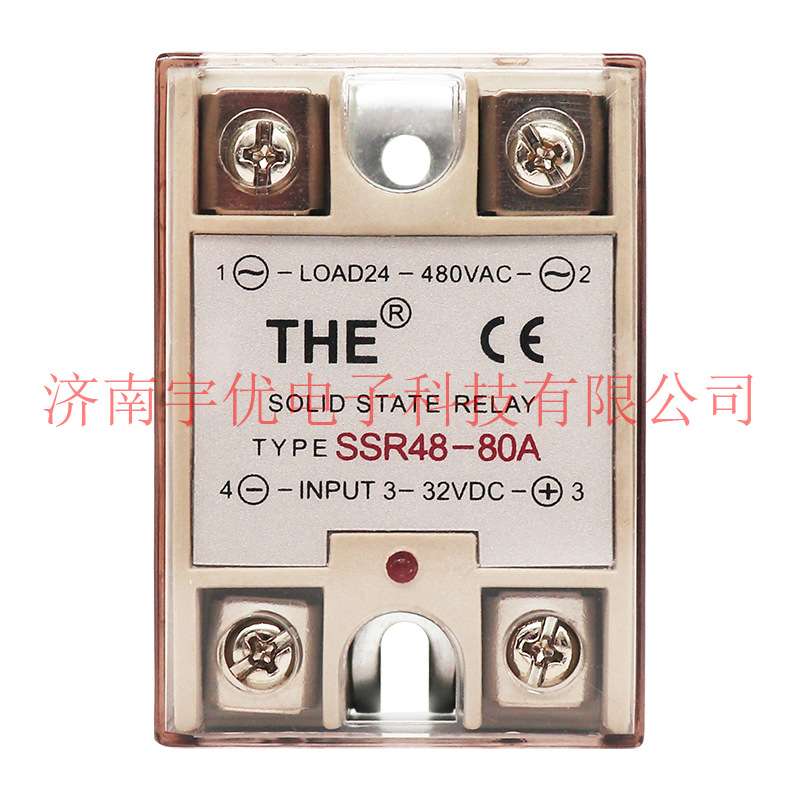 SSR48-50A60A70A80A90A100A无锡天豪THE固态继电器 单相交流480V