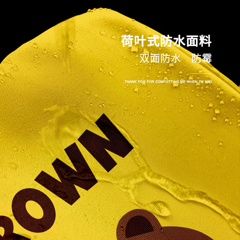 卡通浴帘防水f布免打孔卫生间洗澡挡水帘窗帘加厚防霉浴室浴帘套