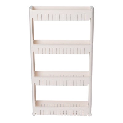 稳斯坦W548i2多功能缝隙收纳移动架多层分类整理存储架办公室茶水