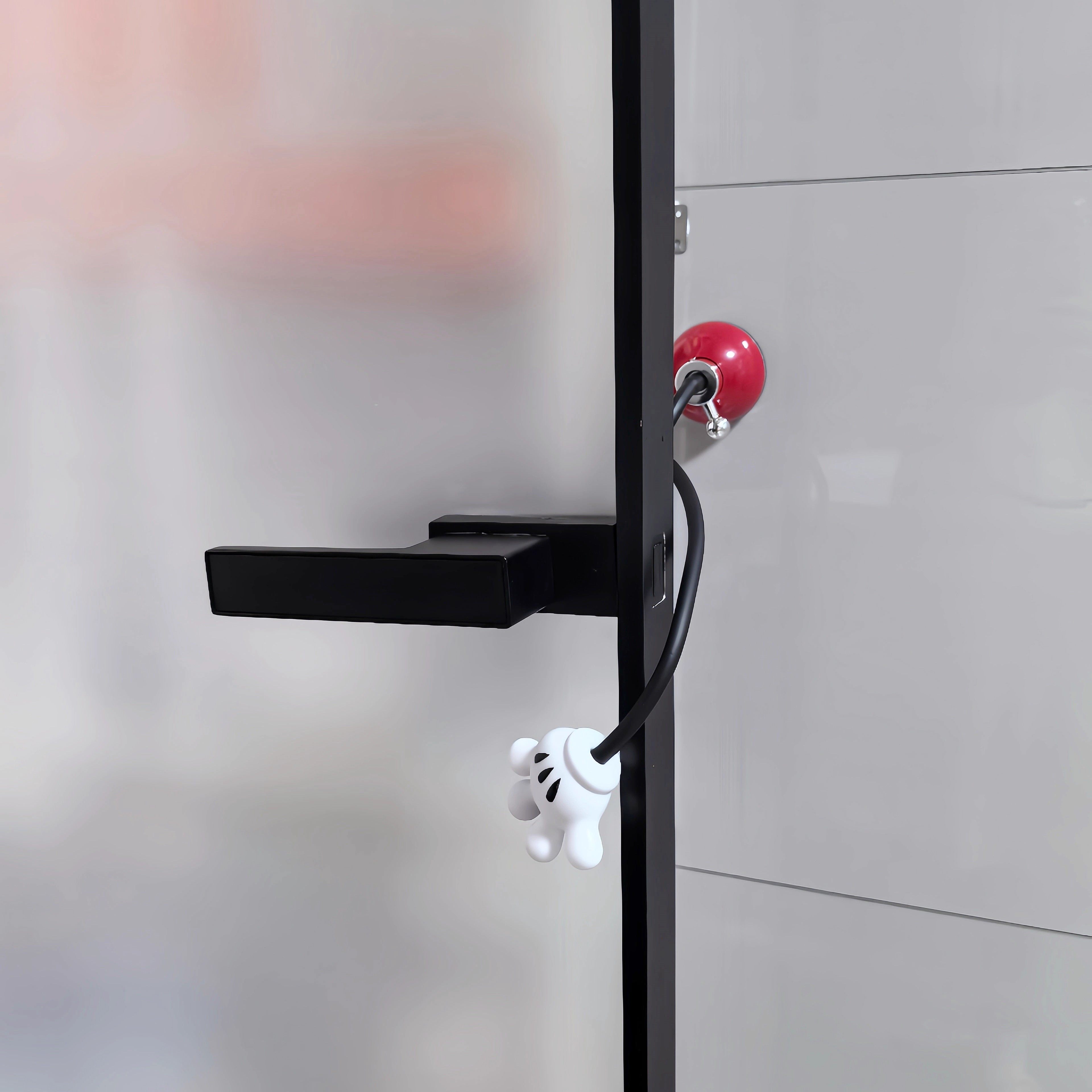 米奇门挡吸盘阻门器防撞门免打孔门挡器门阻保护套卫生间不留痕