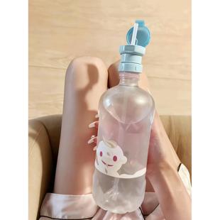 赵露思同款吸管瓶盖矿泉水转换头便携式防呛宝宝儿童喝水吸管帽