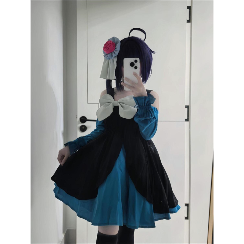 中二病也要谈恋爱cos服小鸟游六花婚礼花丸日系连衣裙cosplay套装