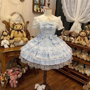天使之翼yoyo酱原创设计可爱少女Lolita洋装jsk吊带连衣裙洛丽塔