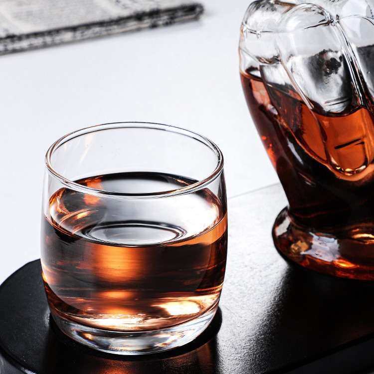 威士忌酒瓶红酒瓶套装伏特加酒具分酒器空酒瓶家用玻璃分酒器酒杯