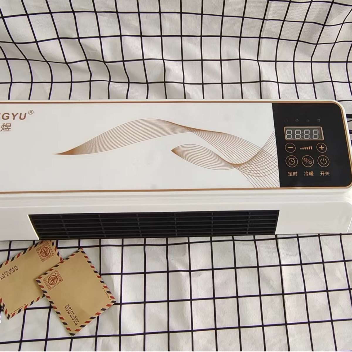 跨境暖风机家用壁挂式美规110v欧规220V电暖气取暖器工厂取暖PTC