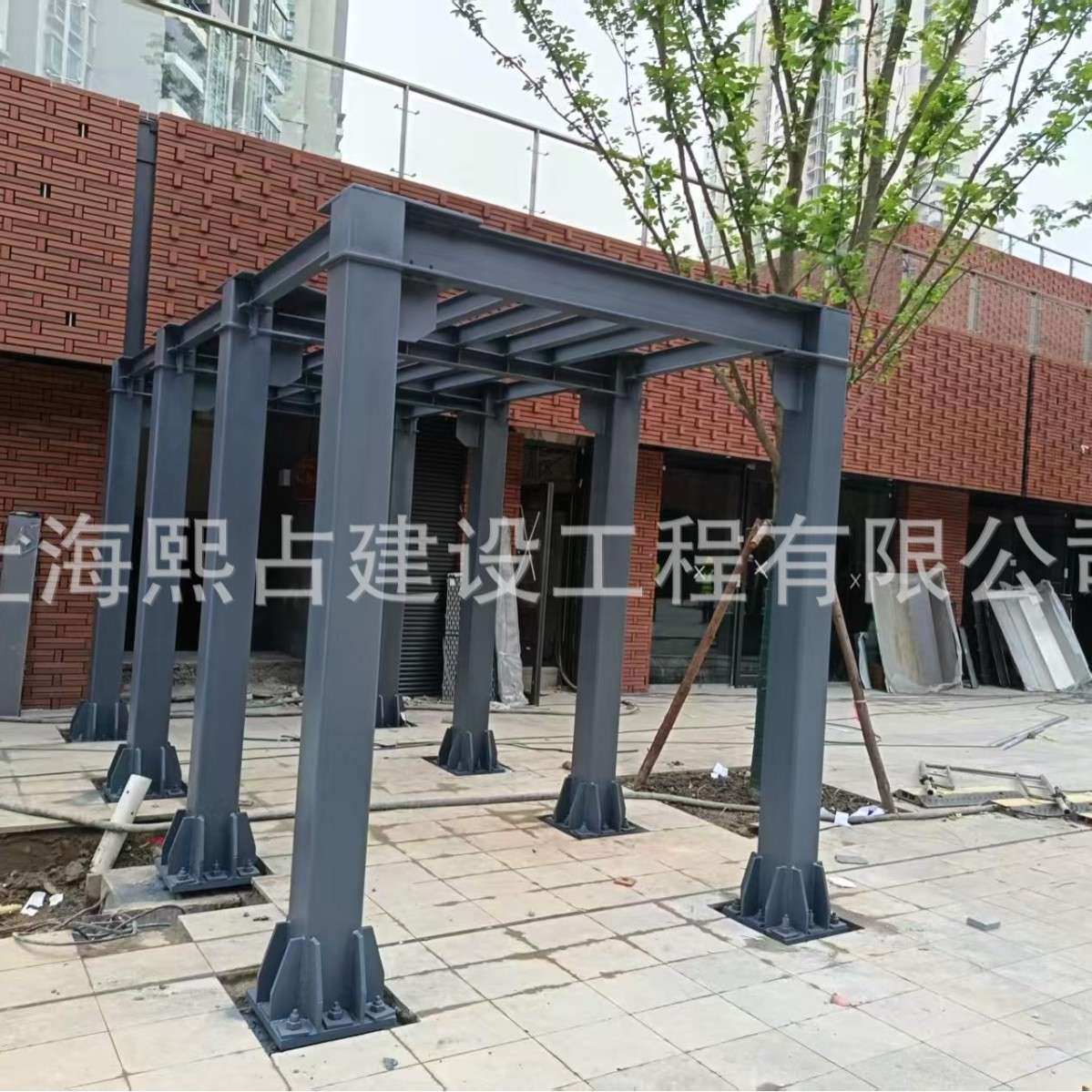 人防工程防倒塌棚架制作安装坚固耐用焊接牢固