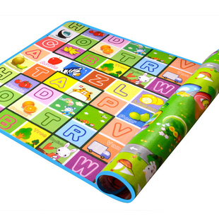 夏天隔凉儿童宝宝爬行垫小孩x地板铺垫可睡觉铺地面的垫子泡沫家