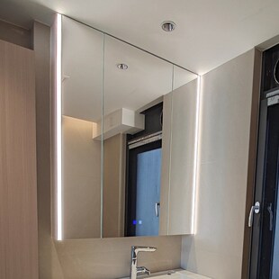 定制镜柜镜门浴室镜柜智能镜柜镜门挂F墙式带灯镜子柜防潮防锈镜