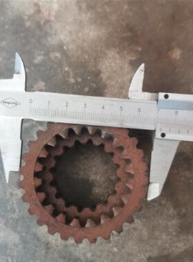 雷沃欧豹TA700爬行档二轴传动齿套1个/外2K8齿/内20齿/中间16齿