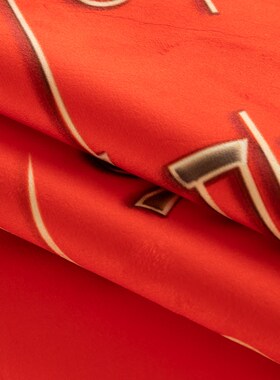 喜庆红色空调盖布圆柱形空t调柜机立式防尘罩防尘顶部盖巾开机不